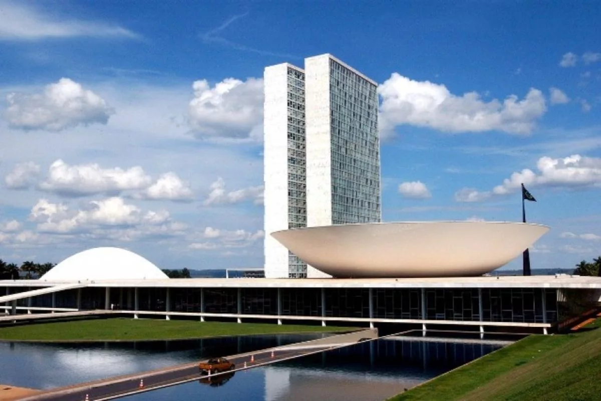 Congresso Nacional localizado em Brasília