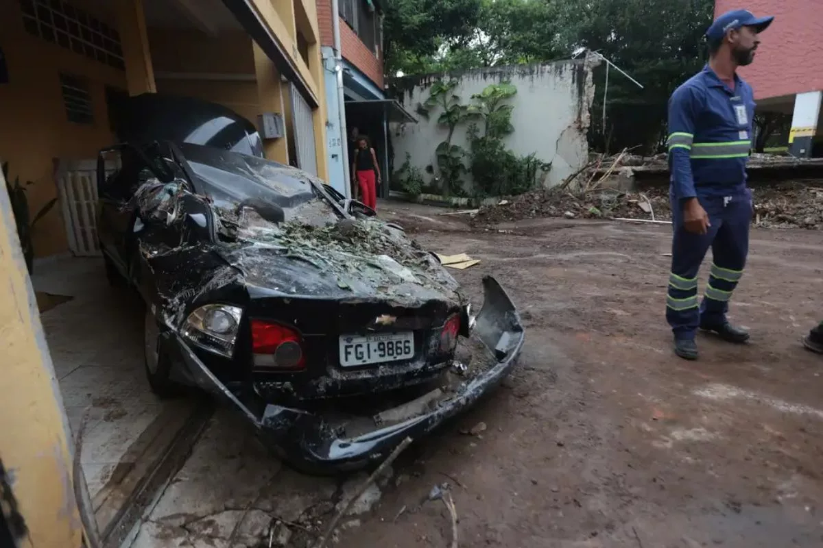 São Paulo também teve problemas com as fortes chuvas em janeiro de 2025 -