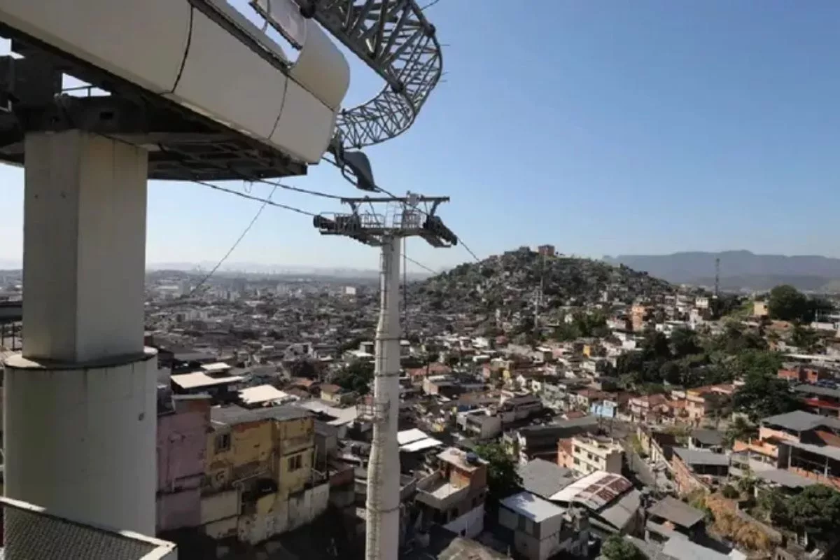 Teleférico do Alemão está paralisado desde 2016