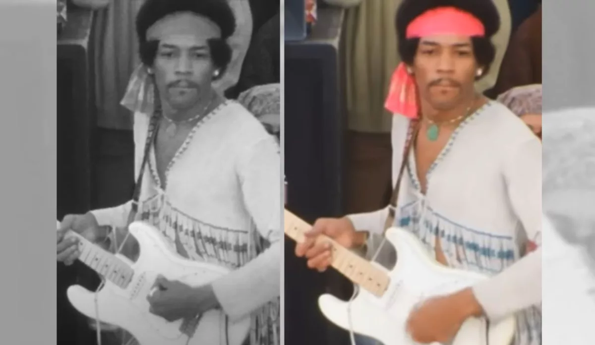 Jimi Hendrix ganha vida durante performance em Woodstock, graças à Inteligência Artificial