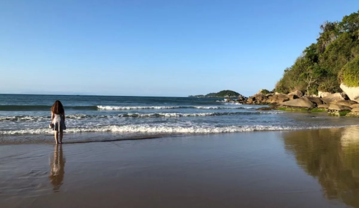 Essa praia secreta em São Francisco do Sul é também um paraíso para aprendizes de surf e stand up paddle