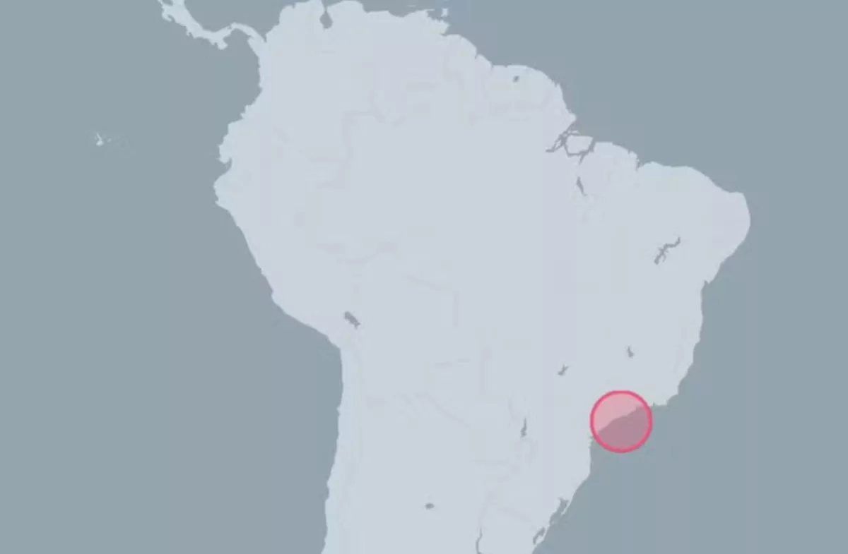 Terremoto no Rio de Janeiro ocorreu em 2008, com epicentro no Oceano Atlântico, na altura do litoral paulista