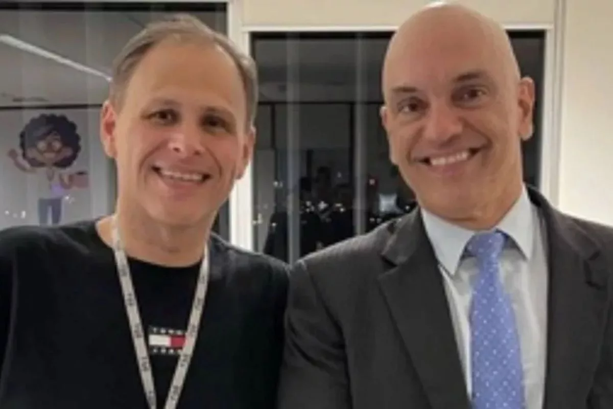 Eduardo Tagliaferro e Alexandre de Moraes