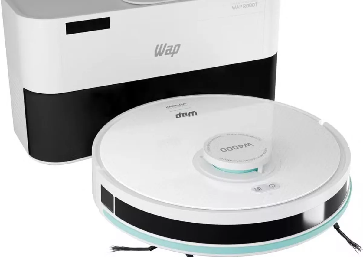 O WAP Robot W4000 é considerado um robô aspirador completo