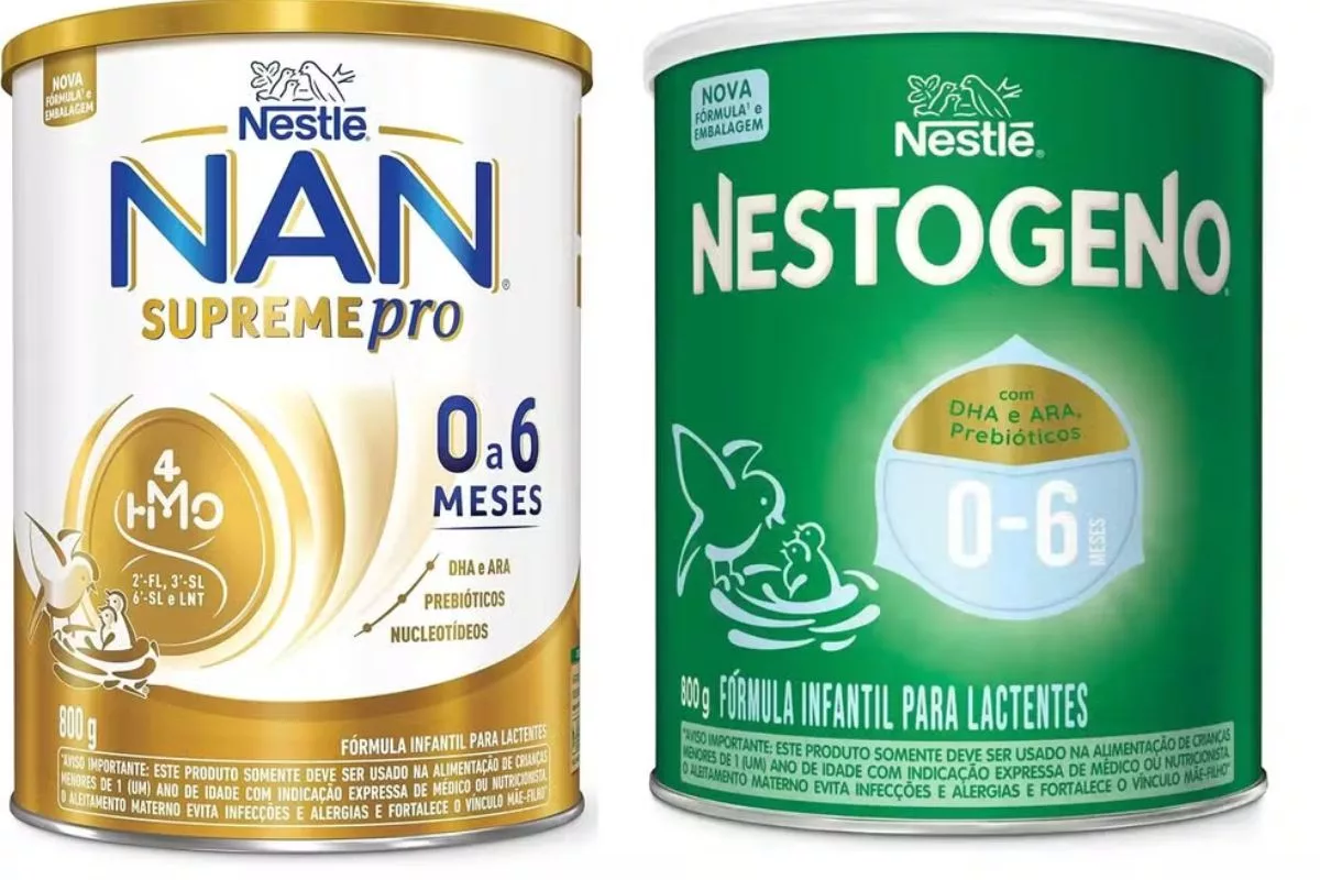 Recall Nestlé abrange produtos dirigidos a várias faixas etárias, inclusive infantil
