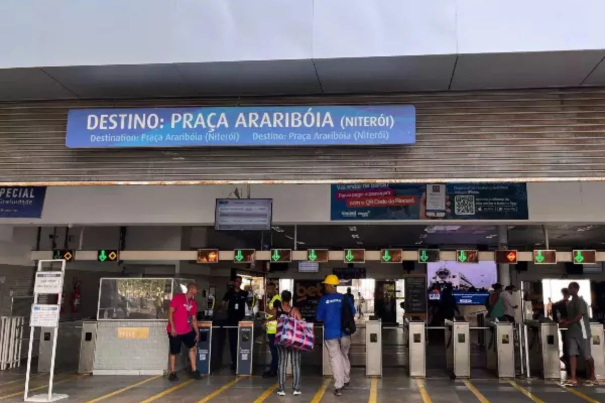 Aumento do preço da barca Rio Niterói suplanta a inflação - Reprodução